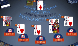 Atlantic City Blackjack at Lincoln