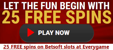 Free Betsoft spins at Everygame