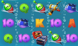 Hooked On Fishing slot game, SlotsLV Casino