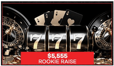 Rookie Raise bonuses for new members at Everygame