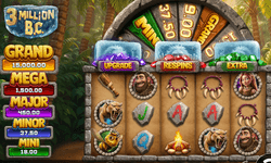Screenshot of 3 Million B.C. online slot by Betsoft