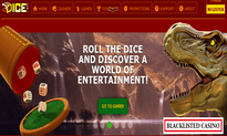 3Dice Casino website