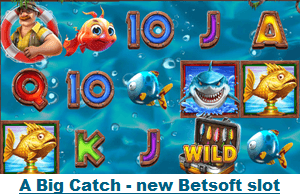 A Big Catch, Betsoft online slot game