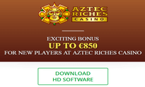 Aztec Riches Casino website