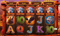 Blazin' Buffalo Extreme slot by Rival