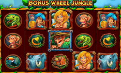 Bonus Wheel Jungle slot by SpinLogic/RTG