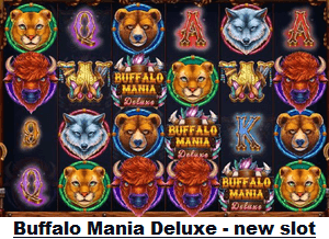 Buffalo Mania Deluxe online slot game