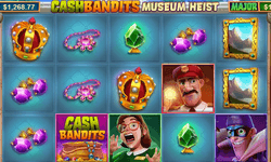 Cash Bandits Museum Heist slot by SpinLogic/RTG
