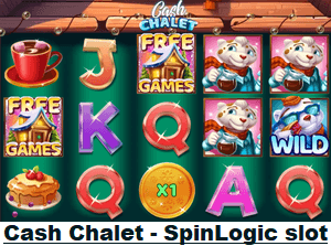 Cash Chalet new SpinLogic slot game