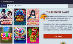 Cherry Jackpot Casino website