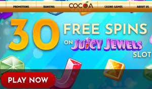 Cocoa Casino free spins