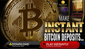 Da Vinci's Gold instant bitcoin deposits