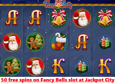 50 free spins on Fancy Bells online slot game