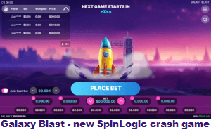 Galaxy Blast SpinLogic crash game