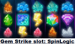 Gem Strike slot by SpinLogic