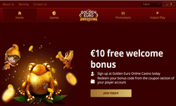 Golden Euro Casino website