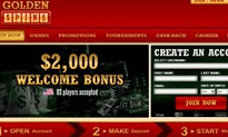 Golden Spins Casino website