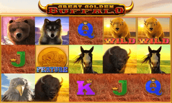 Great Golden Buffalo slot by Saucify