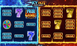 Icy Hot multi-game slot by SpinLogic/RTG