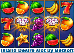 Island Desire, new Betsoft online casino slot game