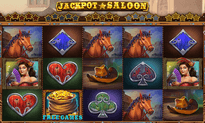 Jackpot Saloon slot, SpinLogic