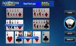 Jacks Or Better Multi-Hand video poker by Rival