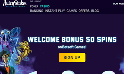 Juicy Stakes Casino website
