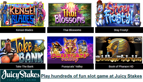 Juicy Stakes online casino games