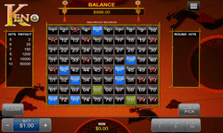 Keno by SpinLogic/RTG