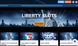 Liberty Slots Casino website