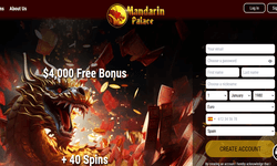 Mandarin Palace Casino website