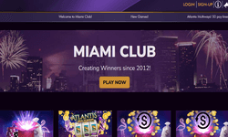 Miami Club Casino website