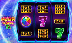 Neon Wheel 7s slot by SpinLogic/RTG