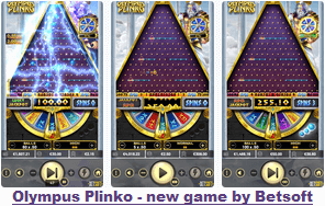 Olympus Plinko, new Betsoft online casino game