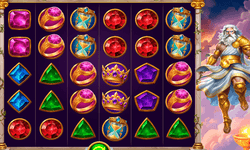 Screenshot of Olympus Thunderhold online slot by SpinLogic