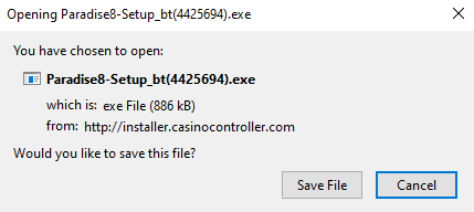 Paradise 8 Casino download file