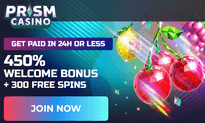 Prism Casino website