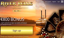 River Belle Casino website