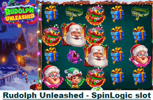 Rudolph Unleashed new SpinLogic slot game