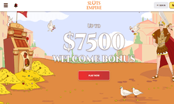 Slots Empire Casino website