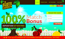 Slots Garden Casino website