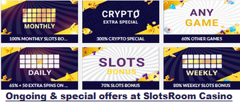 SlotsRoom Casino promotions