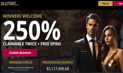 SlotsWin Casino website