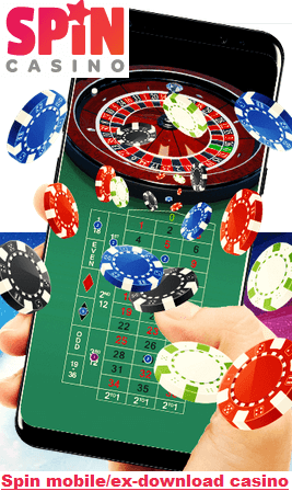 Spin Casino's mobile download casino