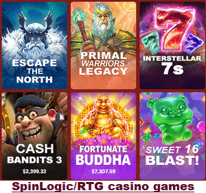 SpinLogic/RTG online casino games