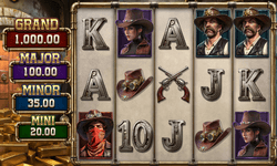 Screenshot of The Robbery online slot by Betsoft