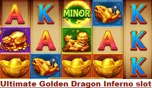 Ultimate Golden Dragon Inferno, new Betsoft online casino slot game