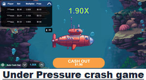 Under Pressure SpinLogic crash game