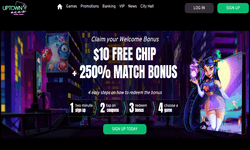 Uptown Aces Casino website