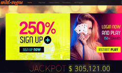 Wild Vegas Casino website